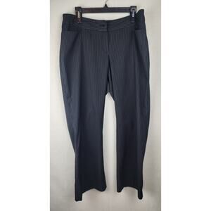 Lane Bryant Women's 14 pin Striped wide leg dress pants corpcore, office, classy